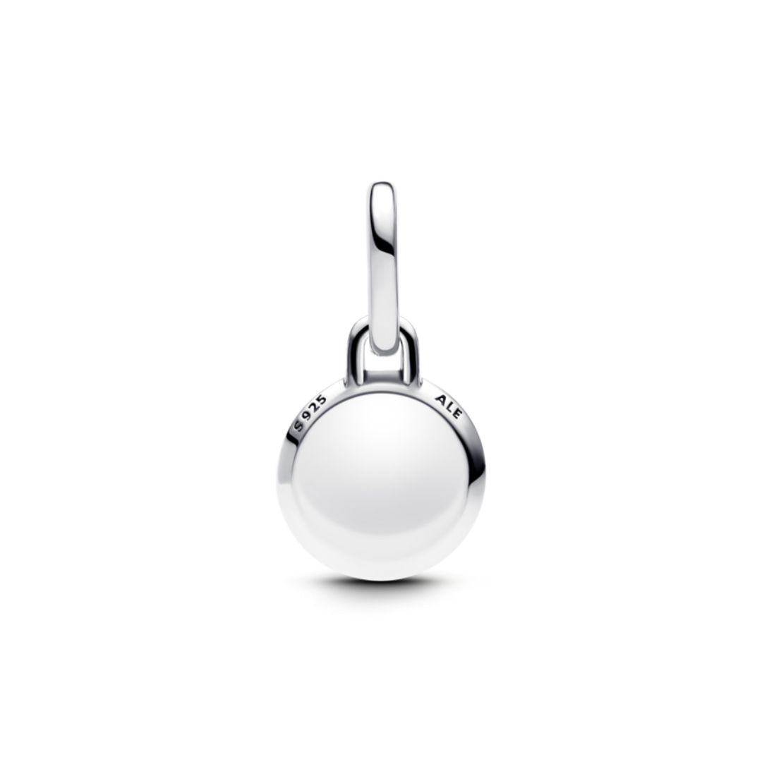 Pandora ME Engravable Evil Eye Murano Glass Mini hela, hopea, 793693C00