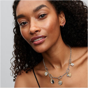 Pandora ME Engravable Heart Medallion hela, keltakullattu, 763824C00