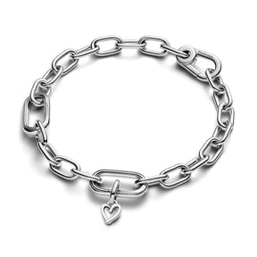 Pandora ME Freehand Heart Mini hela, hopea, 793048C00