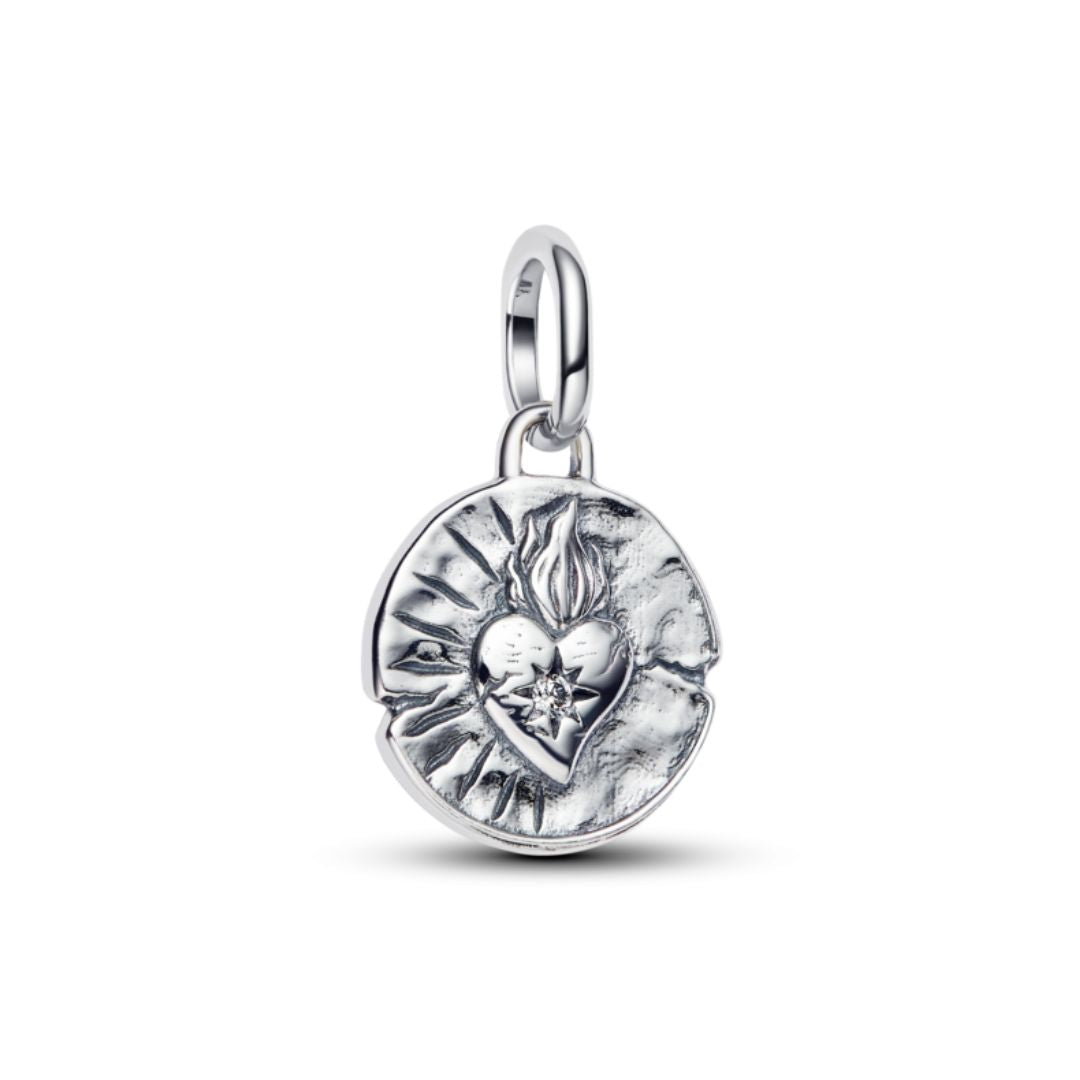 Pandora ME Heart Medallion hela, hopea, 793975C01