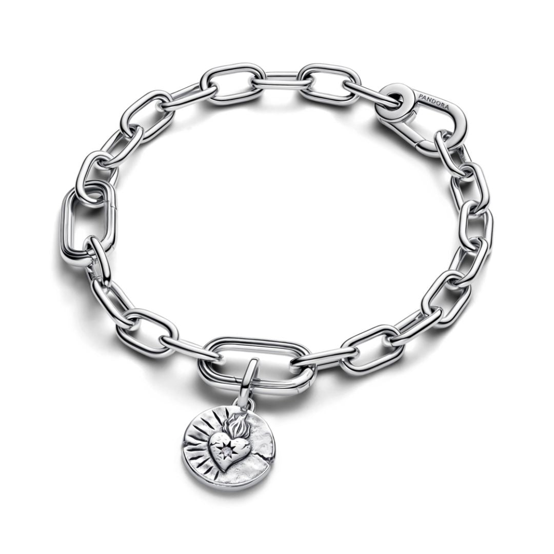 Pandora ME Heart Medallion hela, hopea, 793975C01