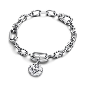 Pandora ME Heart Medallion hela, hopea, 793975C01