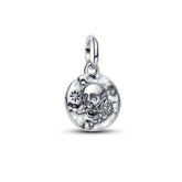 Pandora ME Skull Medallion hela, hopea, 794089C01