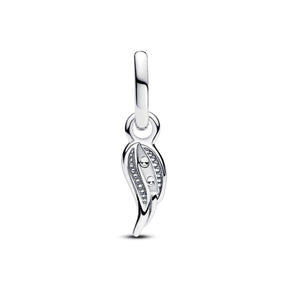 Pandora ME Sparkling Angel Wing Mini hela, hopea, 793041C01
