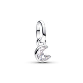 Pandora ME Sparkling Moon Mini hela, hopea, 793364C01