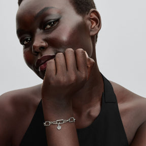 Pandora ME Sparkling Shell Mini hela, hopea, 793855C01