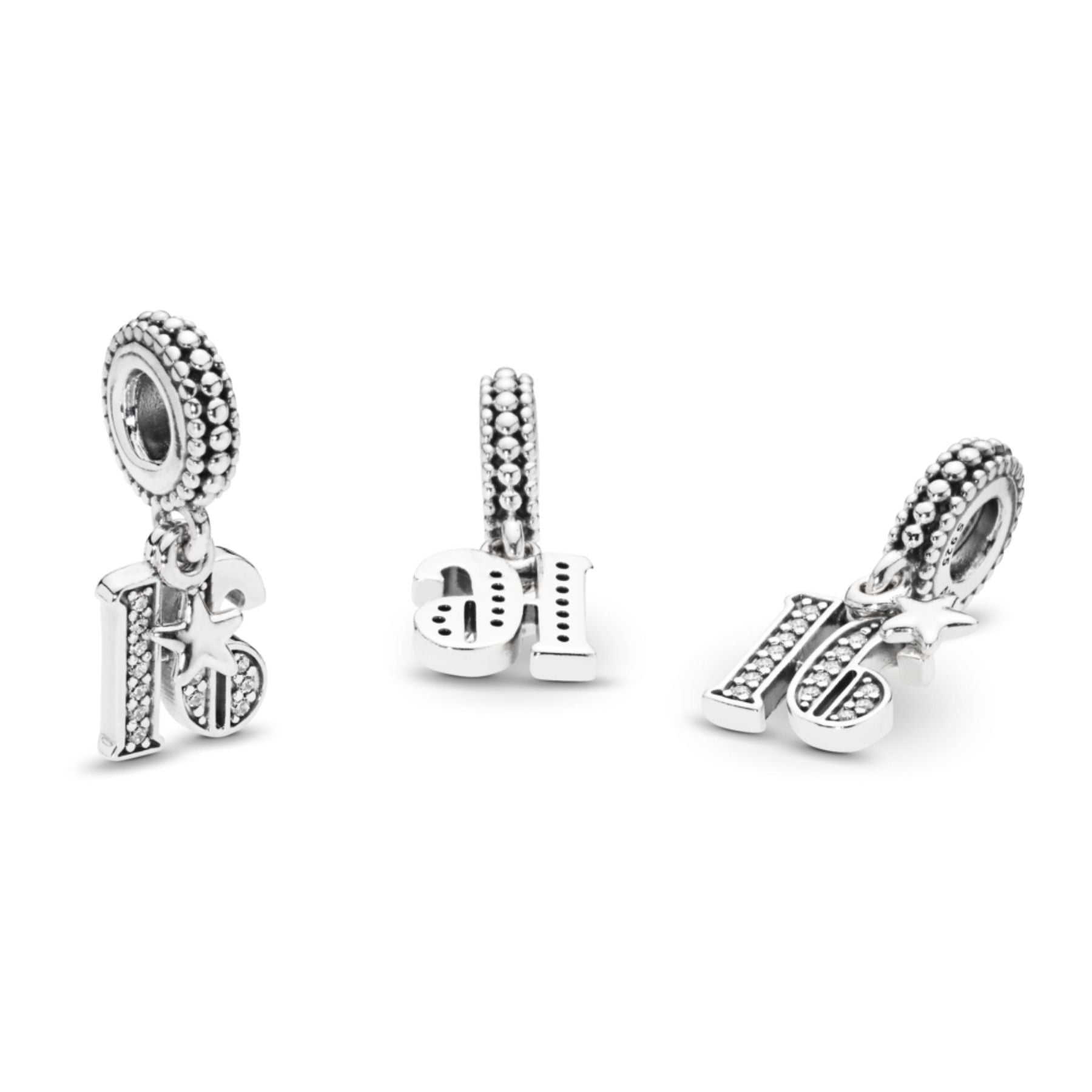 Pandora Moments 16th Celebration hela, hopea, 797261CZ