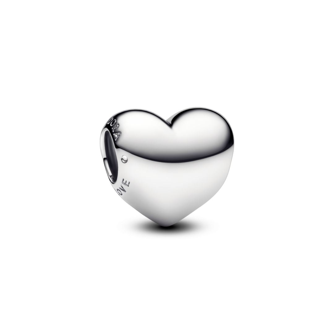 Pandora Moments Be Love Engravable Heart hela, hopea, 793439C00