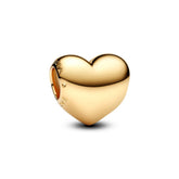 Pandora Moments Be Love Engravable Heart hela, keltakullattu, 763439C00