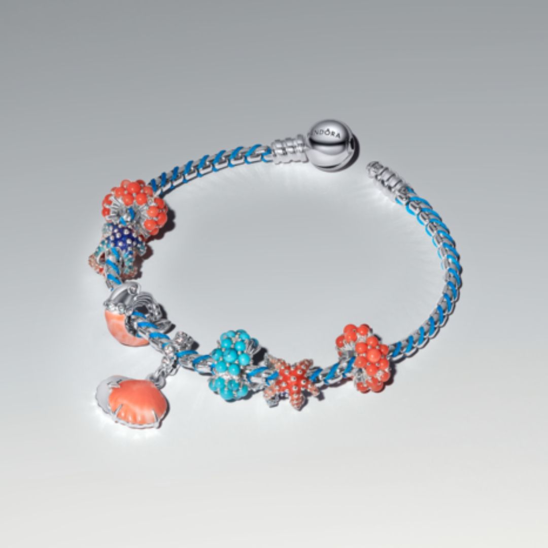 Pandora Teal And Blue Bracelet Retired Pandora Rose ™ Turquoise