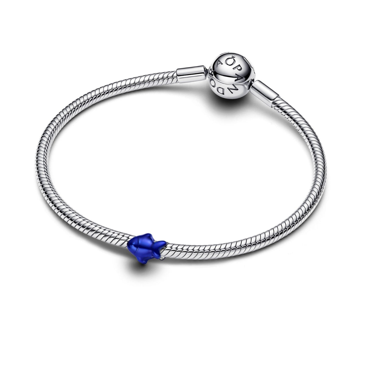 Pandora Moments Blue Fish Mini hela, hopeaa, 794899C01