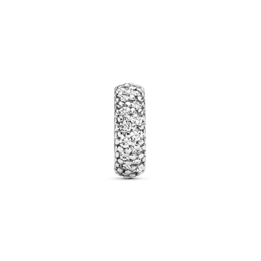 Pandora Moments Clear Sparkle Spacer hela, hopea, 791359CZ