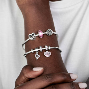 Pandora Moments Clear Sparkle Spacer hela, hopea, 791359CZ