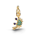 Pandora Moments Crab hela, keltakullattu, 764684C01