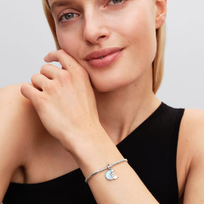 Pandora Moments Crescent Moon Double hela, hopea, 794272C01