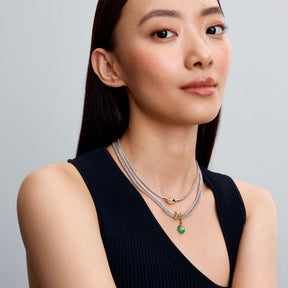 Pandora Moments Curled Snake hela, keltakullattu, 763618C01