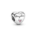 Pandora Moments Daughter Love hela, hopea, 791726PCZ