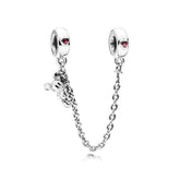 Pandora Moments Disney Climbing Mickey Mouse Safety Chain hela, hopea, 797173CZR