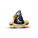 Pandora Moments Disney Mickey Mouse Sorcerer's Hat hela, keltakullattu, 764207C01