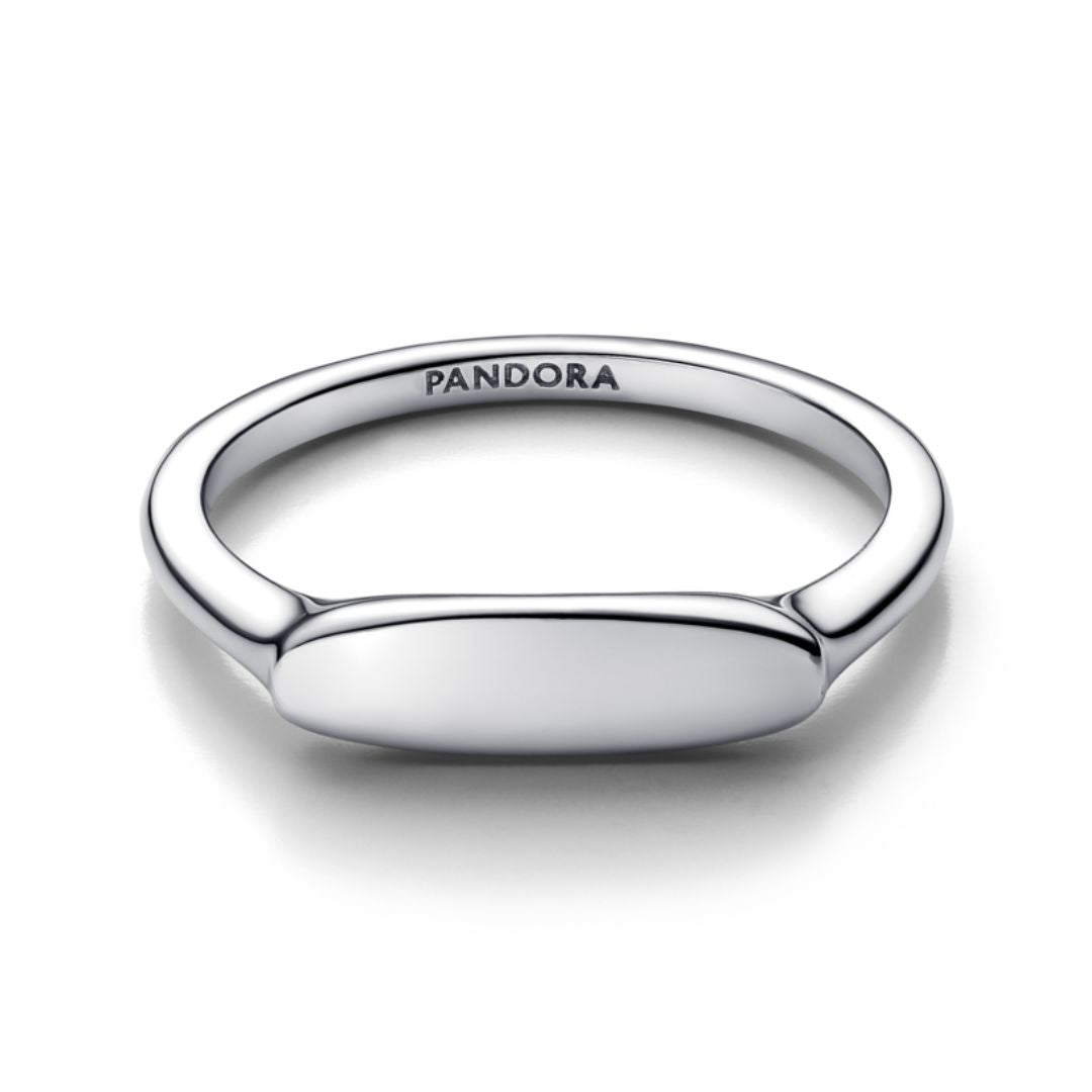 Pandora Moments Engravable sormus, hopea, 193986C00