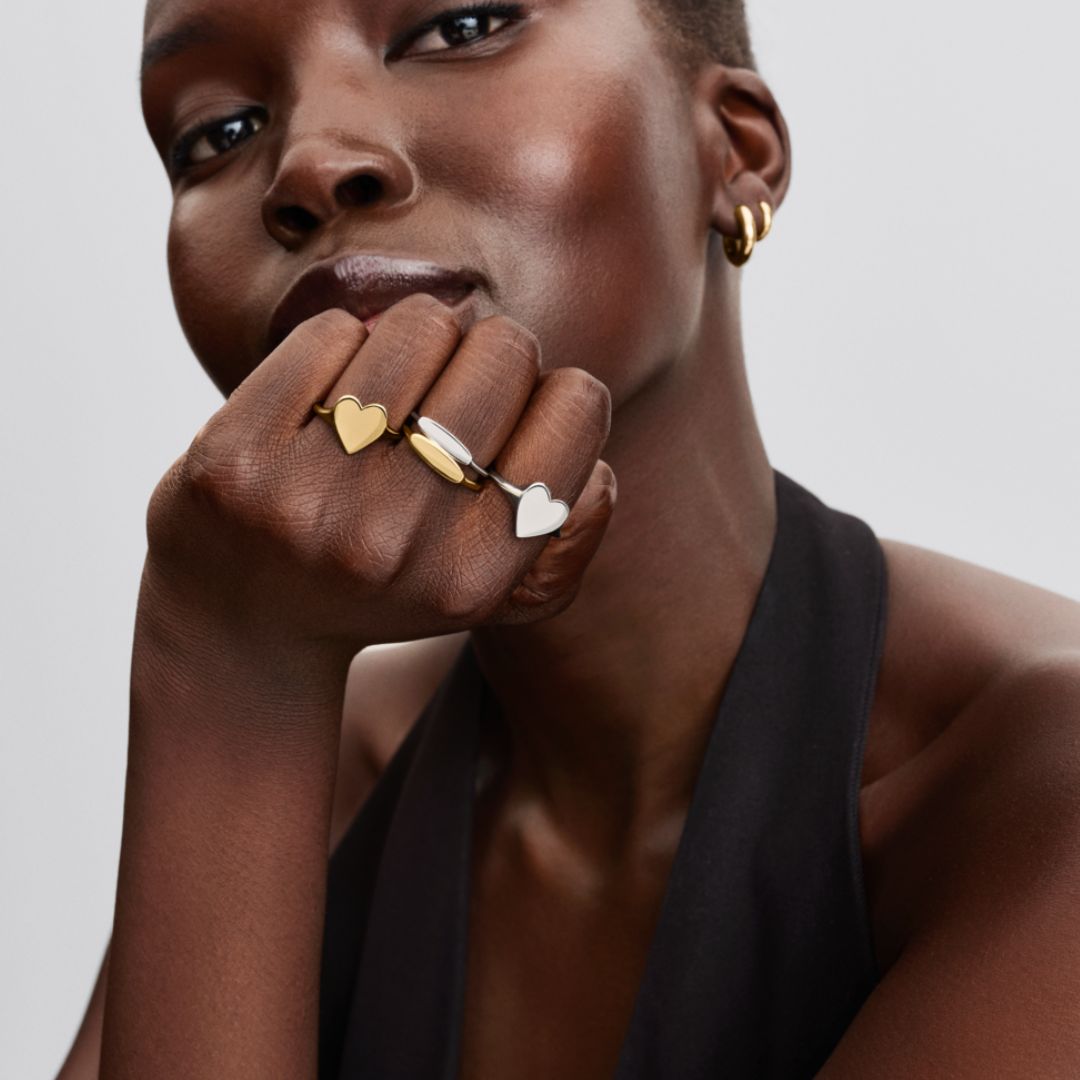 Pandora Moments Engravable sormus, hopea, 193986C00