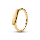 Pandora Moments Engravable sormus, keltakullattu, 163986C00