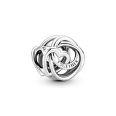Pandora Moments Family Always Encircled Heart hela, hopea, 791507C00