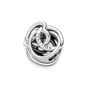 Pandora Moments Family Always Encircled Heart hela, hopea, 791507C00