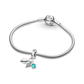 Pandora Moments Fish, Sea Turtle & Conch Triple hela, hopea, 791697C01