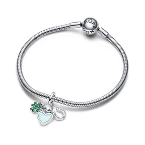 Pandora Moments Four Leaf Clover, Heart and Horseshoe Triple hela, hopea, 792755C01