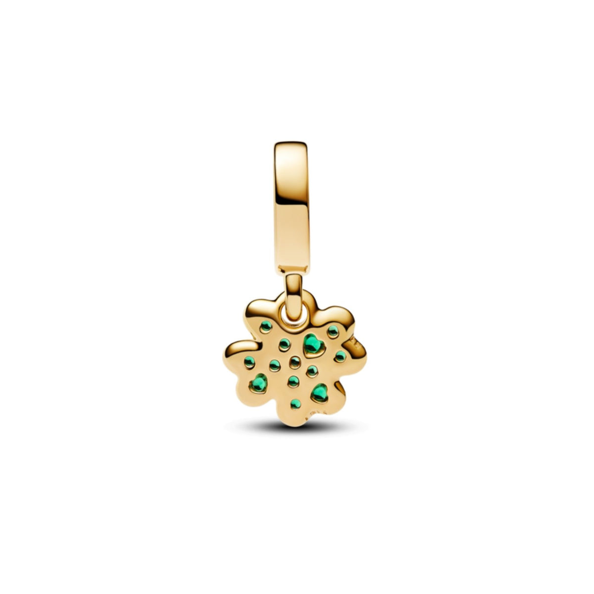 Pandora Moments Four Leaf Clover hela, keltakullattu, 762751C01