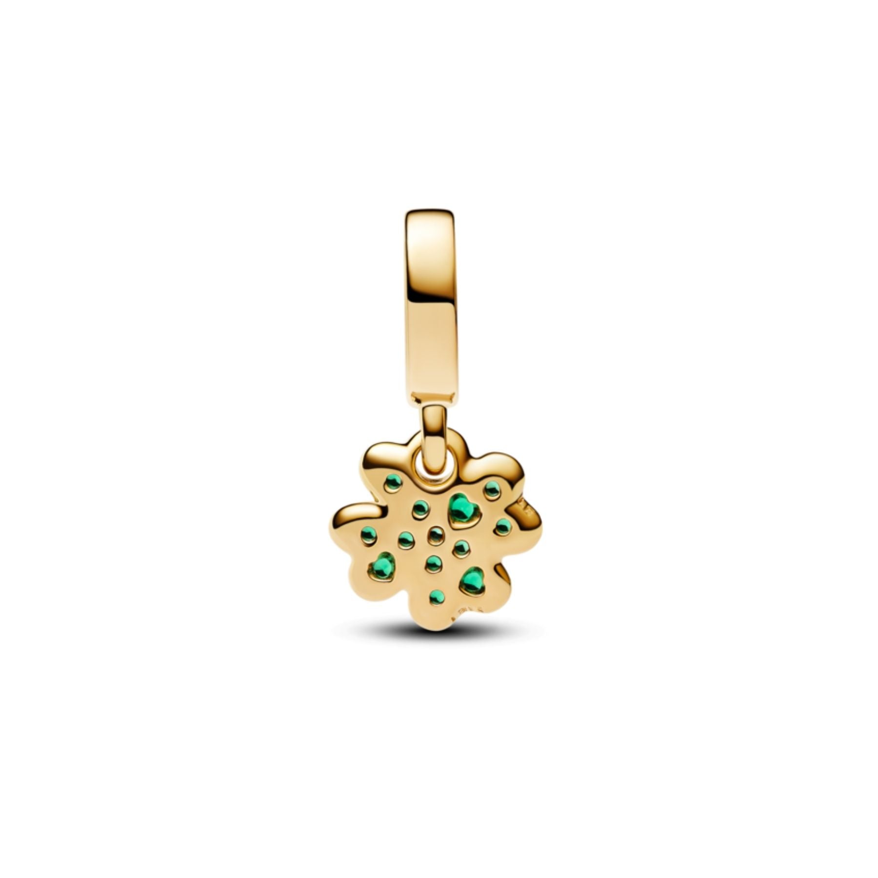 Pandora Moments Four Leaf Clover hela, keltakullattu, 762751C01
