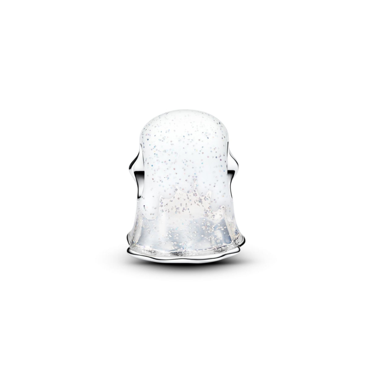 Pandora Moments Glow-in-the-dark Boo Ghost hela, hopea, 793404C01