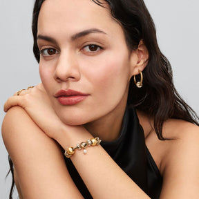 Pandora Moments Golden hela, keltakullattu, 763781C01