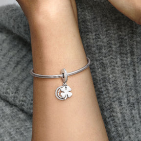 Pandora Moments Good Luck Charms hela, hopea, 792089CZ
