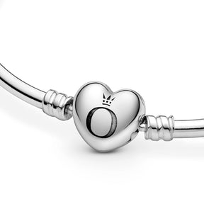 Pandora Moments Heart Clasp rannerengas, hopea, 596268