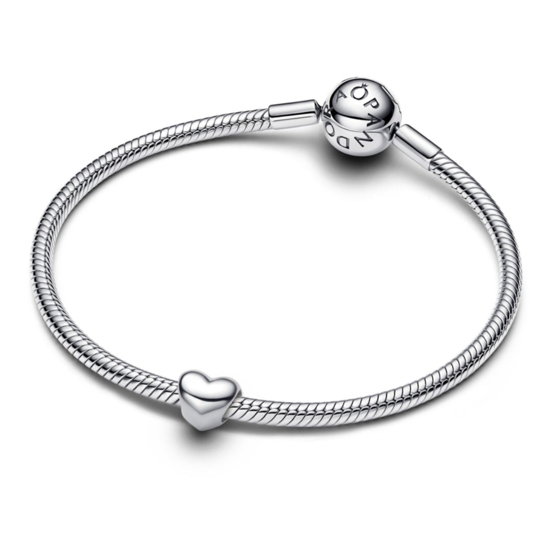 Pandora Moments Heart mini hela, hopea, 793998C00