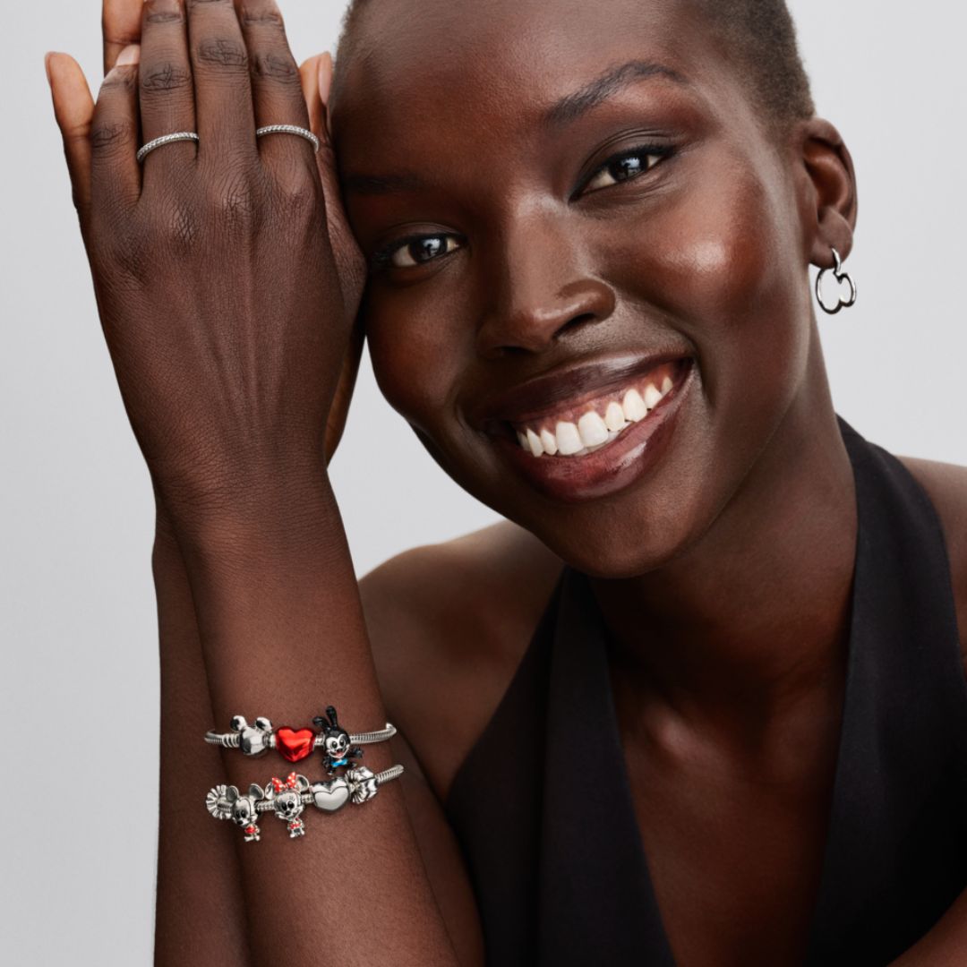 Pandora Moments Heart mini hela, hopea, 793998C00