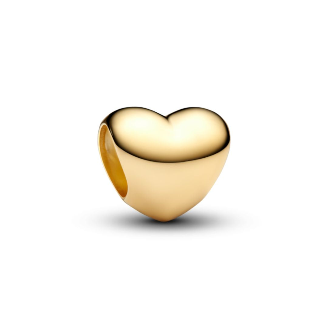 Pandora Moments Heart mini hela, keltakullattu, 763998C00