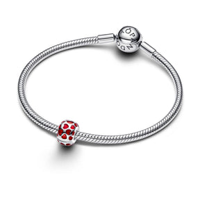Pandora Moments Hearts Round lukkopala, hopea, 793679C01