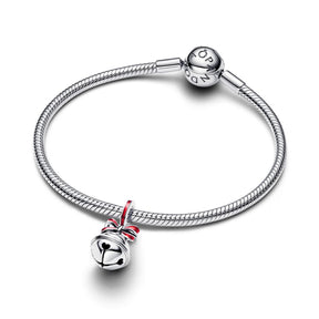Pandora Moments Holiday Bell hela, hopea, 794246C01