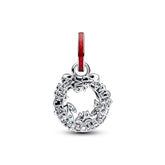 Pandora Moments Holiday Wreath Double hela, hopea, 794238C01