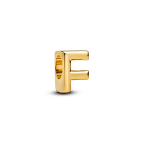 Pandora Moments Letter kirjainhelat A-Z, keltakullattu