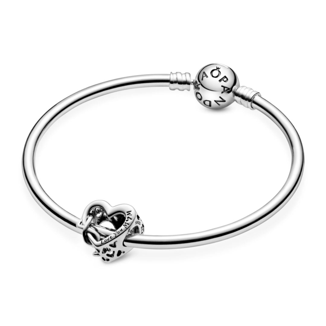 Pandora Moments Love You Mom Infinity Heart hela, hopea, 798825C00