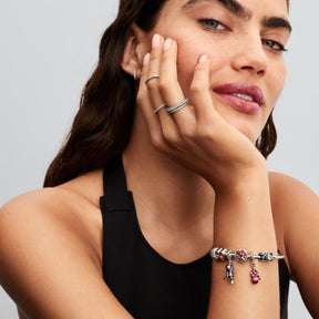 Pandora Moments Marvel Hanging Spider-Man hela, hopea, 792323C01