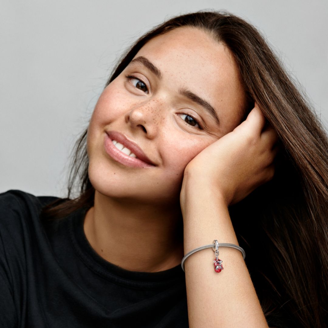 Pandora Moments Marvel Hanging Spider-Man hela, hopea, 792323C01