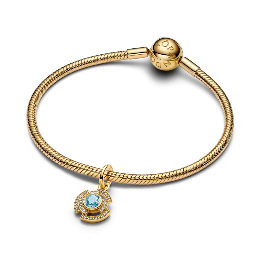 Pandora Moments Marvel Iron Man Arc Reactor hela, keltakullattu, 764216C01