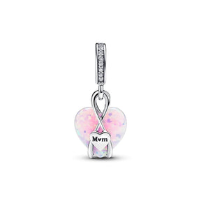 Pandora Moments Mom Opalescent Heart hela, hopea, 793202C01