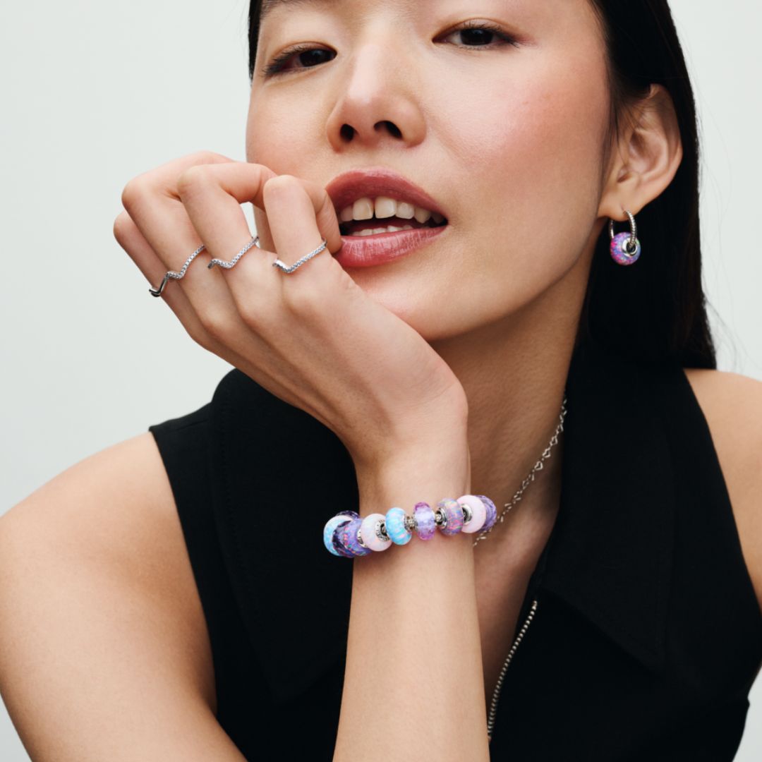 Pandora Moments Opalescent Purple hela, hopea, 791691C05