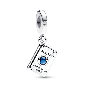 Pandora Moments Openable Passport hela, hopea, 792680C01